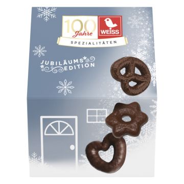 Weiss Tiny House schokolierte Lebkuchen 75g-4003160582801