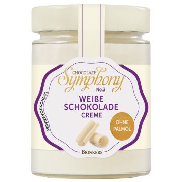 BRINKERS Chocolate Symphony No.3 Weiße Schokolade Creme 270g-8710573512658