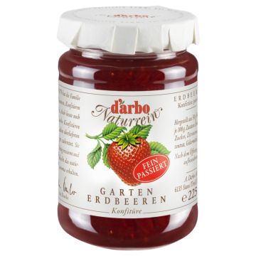 d'arbo Naturrein Garten Erdbeeren 225g-9001432051289