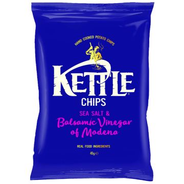 KETTLE Sea Salt & Balsamic Vinegar of Modena 40g-5017764112257