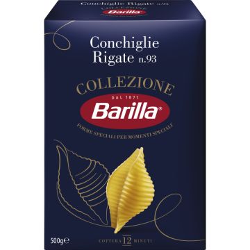Barilla Conchiglie Rigate 500g-8076802085936