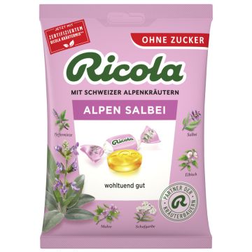 Ricola Alpen Salbei ohne Zucker 75g-7610700025116