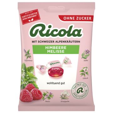 Ricola Himbeere Melisse ohne Zucker 75g-7610700025253
