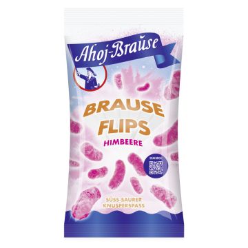 Ahoj-Brause Brause Flips Himbeer 60g-4033500650068