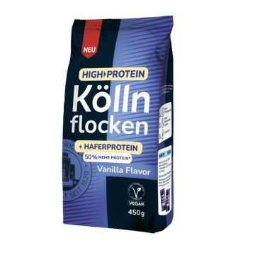 High Protein Köllnflocken Vanilla 450g-4000540010220