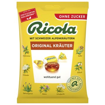 Ricola Original Kräuter ohne Zucker 75g-7610700025079