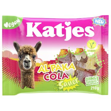 Katjes SAUER Al Paka Cola 210g-4037400346083