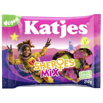 Katjes Sheroes Mix 210g-4037400346038