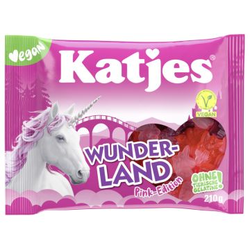 Katjes Wunderland Pink 210g-4037400345963