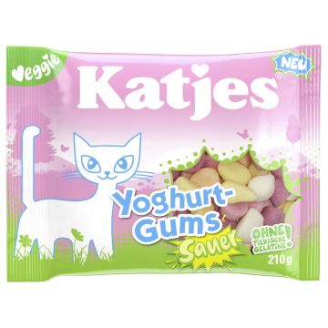Katjes SAUER Yoghurt Gums 210g-4037400346106