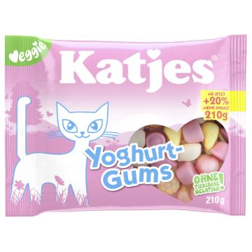 Katjes Yoghurt Gums 210g-4037400345864