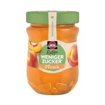 Schwartau Weniger Zucker Pfirsich 300g-4011800844615