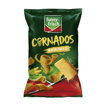 funny-frisch Cornados Nacho Cheese Style 80g-4003586105738