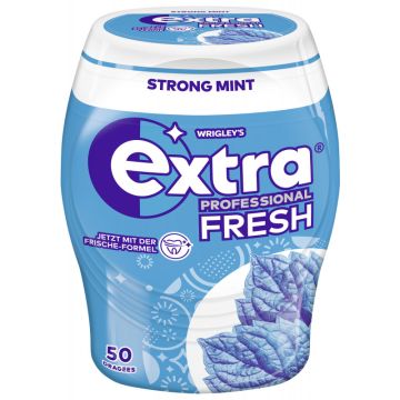 Wrigley's EXTRA® PROFESSIONAL Fresh Dose Strong Mint 50 Dragees-4009900544276