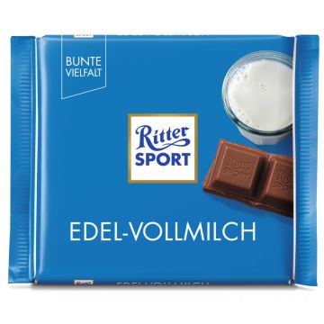 Ritter Sport Edel-Vollmilch Tafel 100g-4000417021007