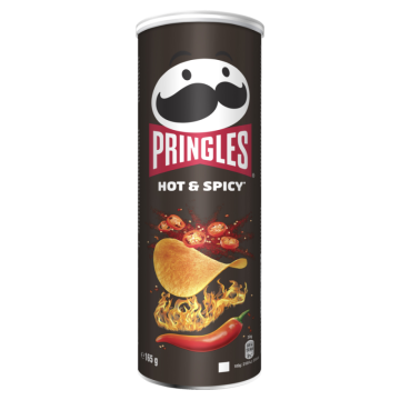 Pringles Hot & Spicy 165g-5053990127665