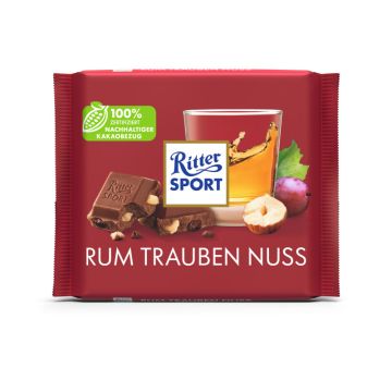 Ritter Sport Rum Trauben Nuss Tafel 100g-4000417601216