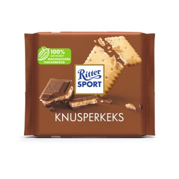 Ritter Sport Knusperkeks Tafel 100g-4000417621412