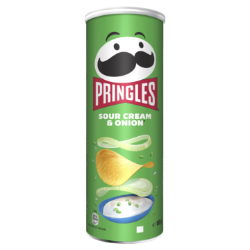 Pringles Sour Cream & Onion 165g-5053990127740