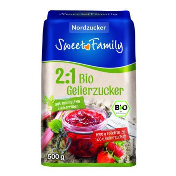 Sweet Family 2:1 Bio-Gelierzucker 500g-4008671821906