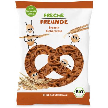 Freche Freunde Bio Brezeln Kichererbse 75g-4260249143029