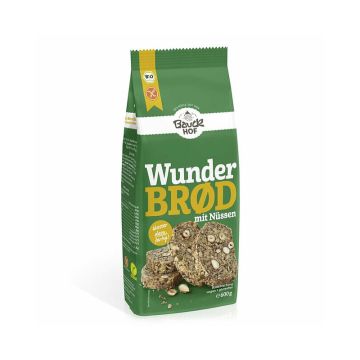 Bauckhof Wunderbrod mit Nüssen 600g Bio glutenfrei-4015637827094