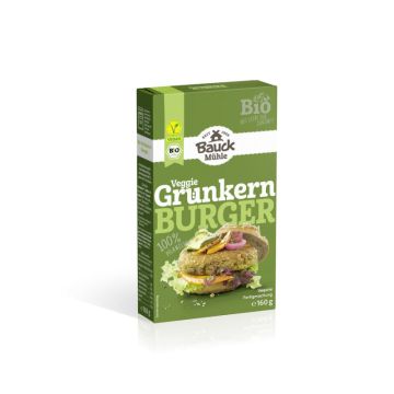 Bauckhof BIO Grünkern-Burger 160g-4015637004945