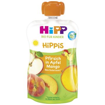 HiPP Bio für Kinder HiPPiS Pfirsich 100g-4062300262621