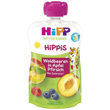 HiPP Bio für Kinder HiPPiS Waldbeeren 100g-4062300278554