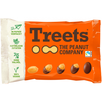 Treets Peanuts Erdnüsse 185g -4000281332513