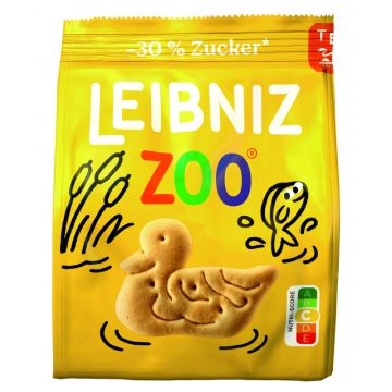 Bahlsen Leibniz Zoo weniger Zucker 125G-4017100124211