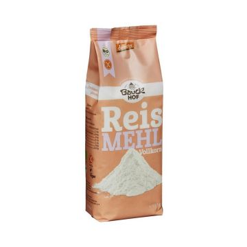 Bauckhof Reismehl Vollkorn 500g Demeter glutenfrei-4015637822884