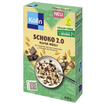 Kölln Müsli Schoko 2.0 Vegan 400g-4000540001808