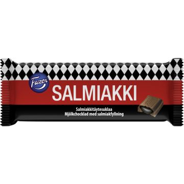 Fazer Salmiakki Schokolade 100g-6411401015830