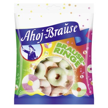 Ahoj-Brause Gummibonbon Ringe soft 150 g-4033500032536