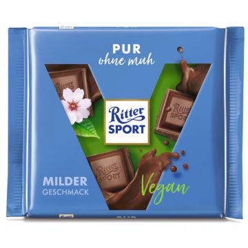 Ritter Sport Pur ohne muh Tafel 100g -4000417109002