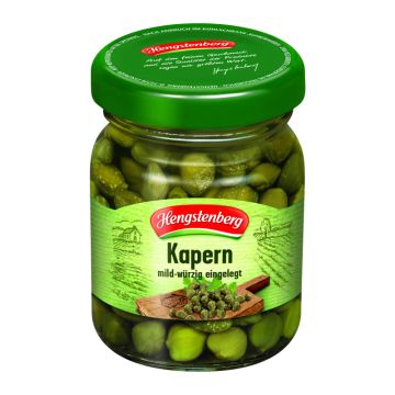 Hengstenberg KAPERN, mild-würzig eingelegt, 53 ML GLAS 45g-4008100175570