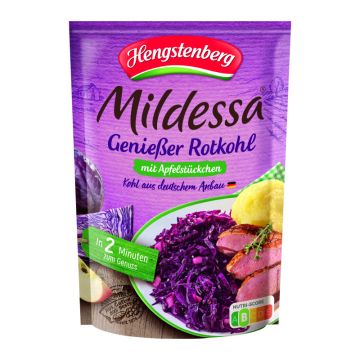 Hengstenberg Mildessa Genießer Apfelrotkohl 400g-4008100173026