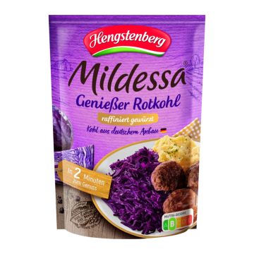 Hengstenberg Mildessa Genießer Rotkohl 400g-4008100173019