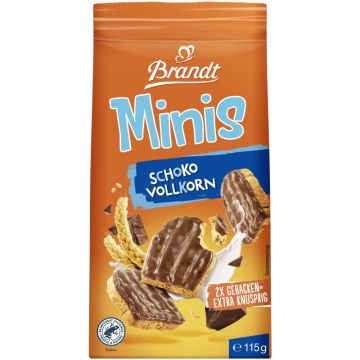 Brandt Minis Schoko Vollkorn 115g-4013752078742