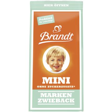 Brandt Mini Markenzwieback ohne Zuckerzusatz 90g-4013752078940