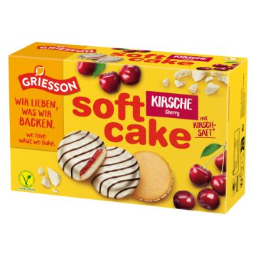 Griesson Soft Cake Kirsche 300g-4001518703007