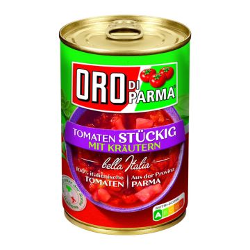 ORO di Parma Tomaten mit Kräutern, 425ml -4008100168473