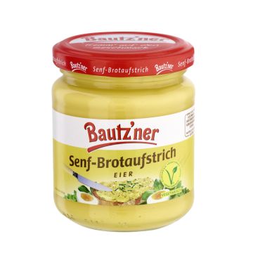 Bautz'ner Senf Brotaufstrich Eier Glas 200ml-4012860004032