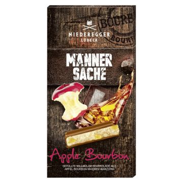 Niederegger MarzipanTafel-Schokolade Männersache »Apple Bourbon« 110g-4000161060178