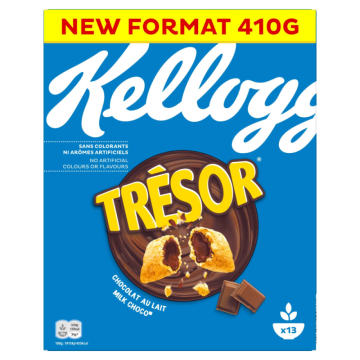 Kelloggs Tresor Milk Chocolate  410g-5053827199667