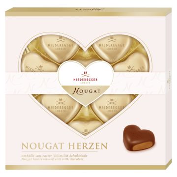 Niederegger Nougat Herzen 125g-4000161210214