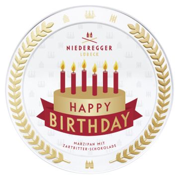 Niederegger Marzipan-Torte Happy Birthday Dose 185g-4000161470625