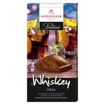 Niederegger Praliné Tafel (Typ) Whiskey Cola 100g-4000161020585