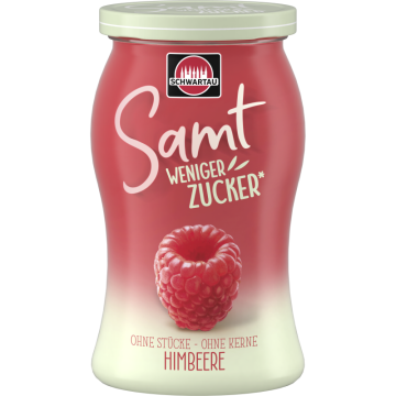 Schwartau Samt weniger Zucker Himbeere 255g-4011800174415